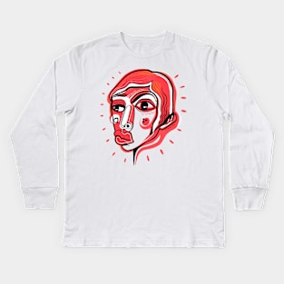 Face Kids Long Sleeve T-Shirt